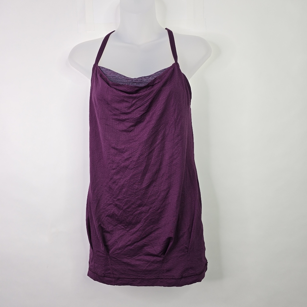 Lululemon Purple C.Y.B Tank With Built-in Bra - Picture 6 of 11